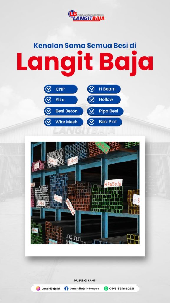 semua jenis besi langitbaja
